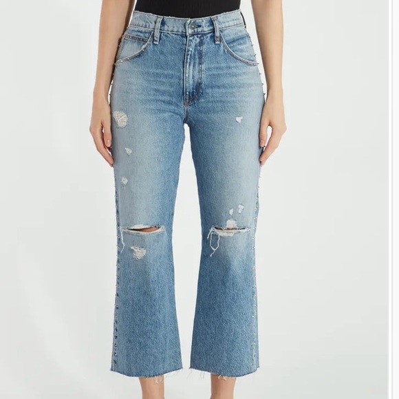 Hudson Jeans Denim - Sloane Extreme Baggy Crop Jeans
Hudson Jeans